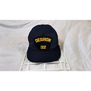 Baseball Hat/Cap Desron 32 Hat USS Navy Destroyer Squadron Snap Back VTG